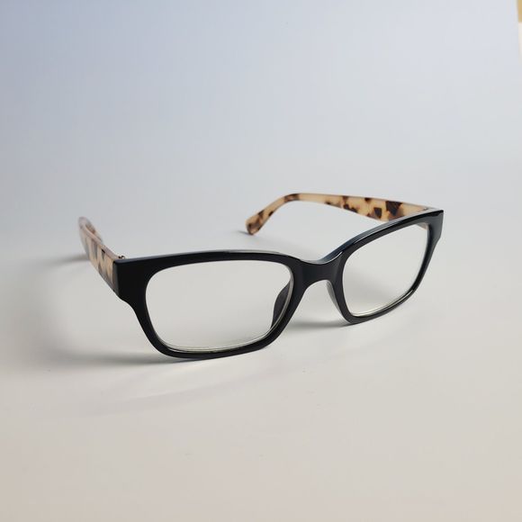 Marilyn MANROE mmr117ap EYEGLASSES READERS FRAME +2.50 black tortoise C7 - Picture 4 of 11